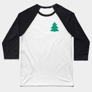 Christmas tree pixel art Baseball T-Shirt